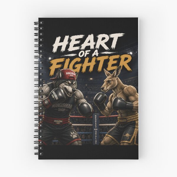 Item preview, Heart of a Fighter designed and sold by Mangurrian Shop.