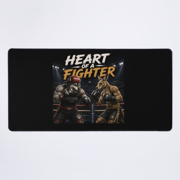 Item preview, Heart of a Fighter designed and sold by Mangurrian Shop.