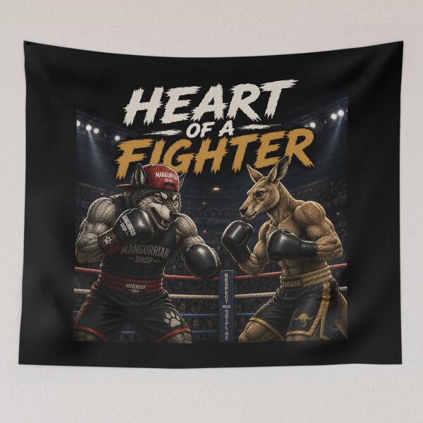 Item preview, Heart of a Fighter designed and sold by Mangurrian Shop.