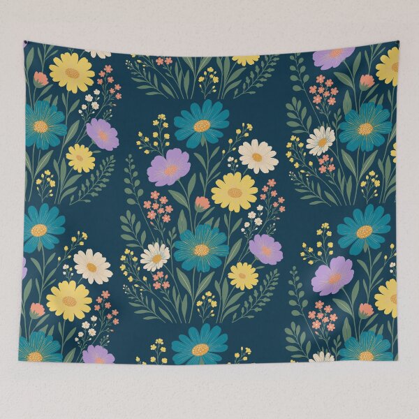 Item preview, Boho Wildflower Bouquet | Vintage Botanical Floral Art designed and sold by Made by Tamar.