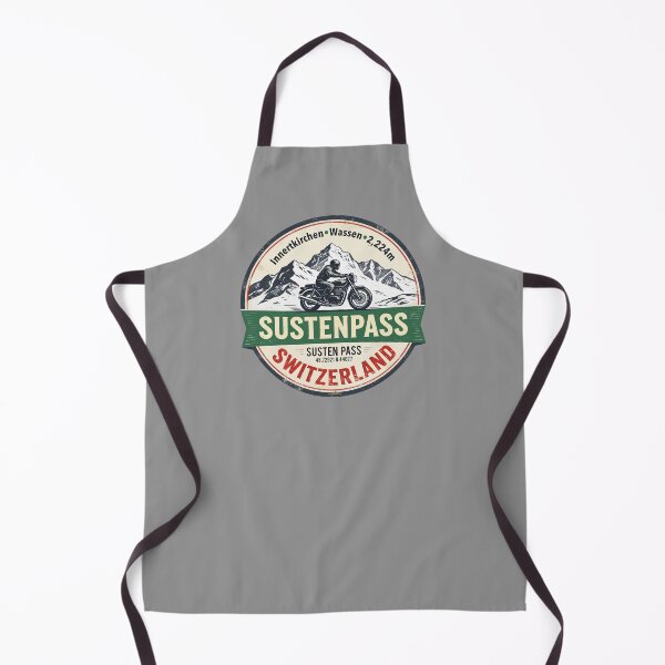 Item preview, Susten Pass Sustenpass Switzerland Suisse Schweiz Motorcycle Cycle Sticker TShirt 04 designed and sold by OuterShellUK.