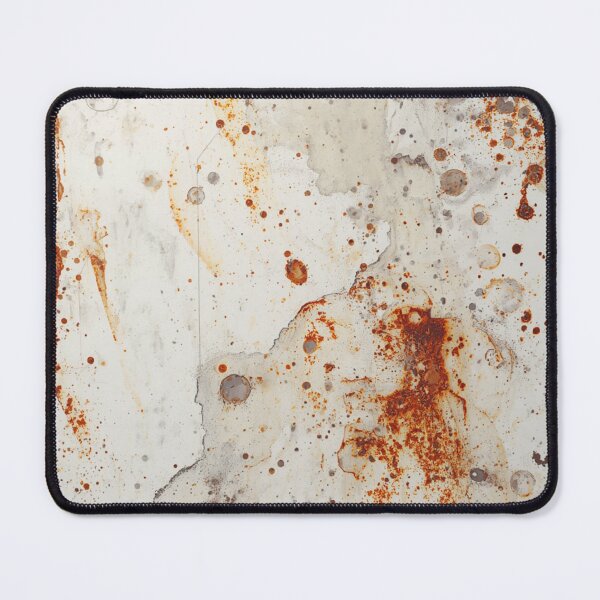 Item preview, Minimalist Rust Splatter on White Metal Texture designed and sold by The Rust Lab.