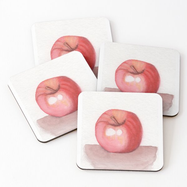 Item preview, Red Apple Watercolor designed and sold by SaeedMoosa.