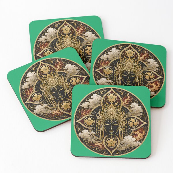 Item preview, Sacred Mask Crest: Divine Flame Emblem designed and sold by sunbowjp stadio.