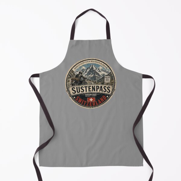 Item preview, Susten Pass Sustenpass Switzerland Suisse Schweiz Motorcycle Sticker TShirt 06 designed and sold by OuterShellUK.