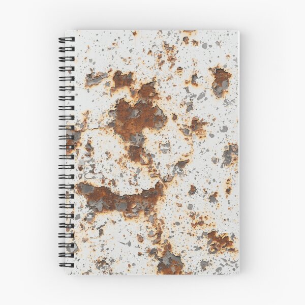 Item preview, Heavy Flaking White Paint with Deep Industrial Rust designed and sold by The Rust Lab.