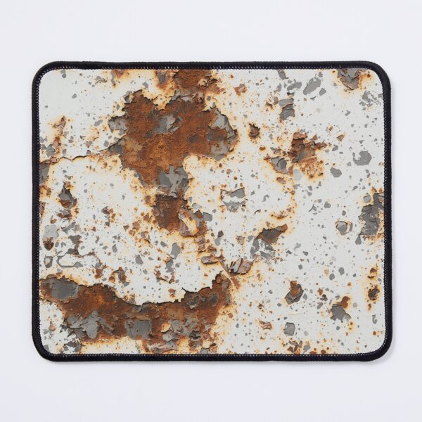 Item preview, Heavy Flaking White Paint with Deep Industrial Rust designed and sold by The Rust Lab.