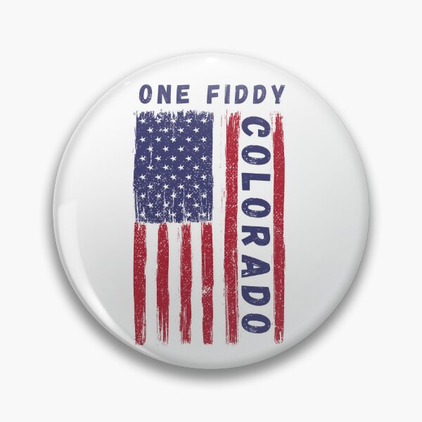 Item preview, Colorado One Fiddy 14er Distressed Flag designed and sold by StuckOnTees.