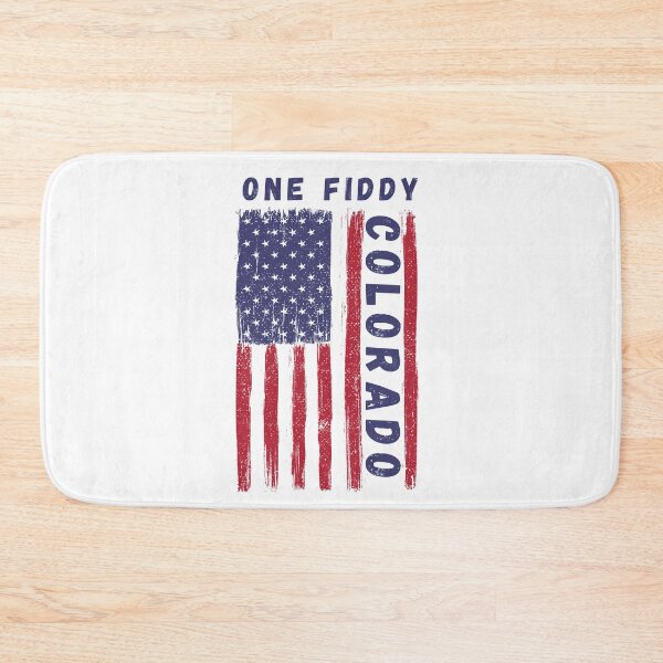 Item preview, Colorado One Fiddy 14er Distressed Flag designed and sold by StuckOnTees.