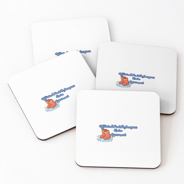 Item preview, Official Puddle Jumper Rain Approved Cute Kids Sticker designed and sold by TheQuoteStudio.