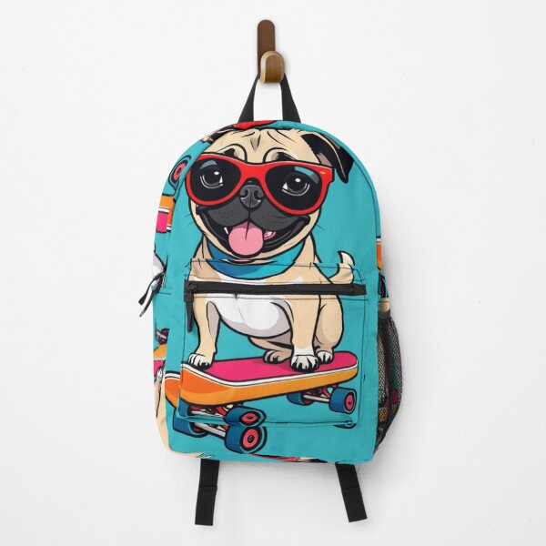Item preview, Illustration - Cartoon Dog on Skateboard, Pop Art Style designed and sold by AnimeShin.