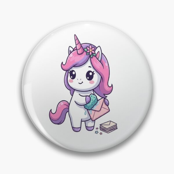Item preview, Cute Unicorn Sealing Mail Envelope designed and sold by Ella_Sketch.