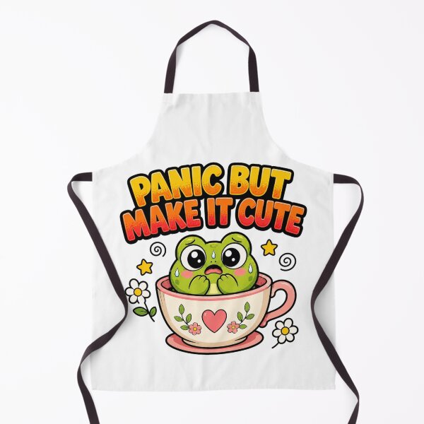 Item preview, Anxious Frog Panic Funny Cute Gift designed and sold by Gentlestate.