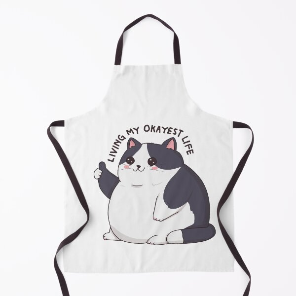 Item preview, Living My Okayest Life Cat designed and sold by Amberein.