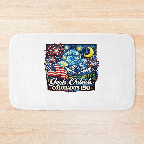 Item preview, Colorado 150th Anniversary Gogh Outside Starry Night designed and sold by StuckOnTees.