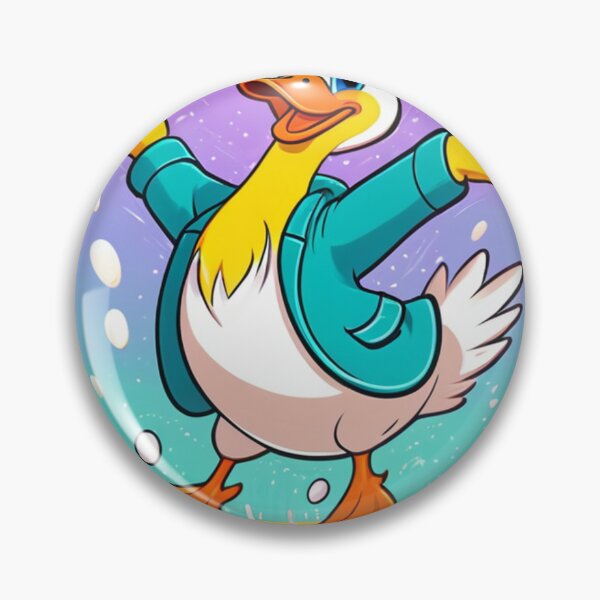 Item preview, Illustration - Cartoon Duck, Playful and Childlike Ambiance designed and sold by AnimeShin.
