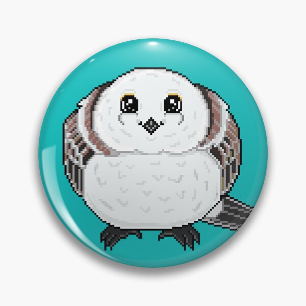 Item preview, Pixel Long Tailed Tit designed and sold by elizasunnycolor.