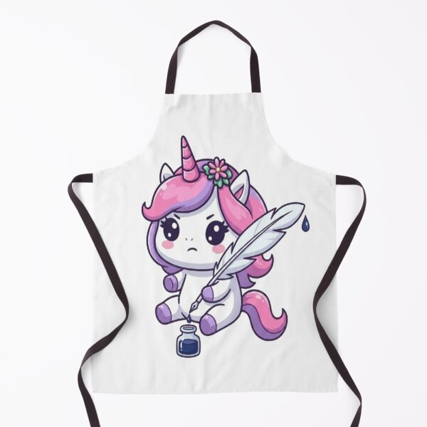 Item preview, Cute Unicorn Writing Quill Ink designed and sold by Ella_Sketch.