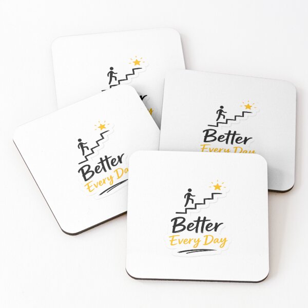 Item preview, Better Every Day Sticker designed and sold by Genzfirevibes.