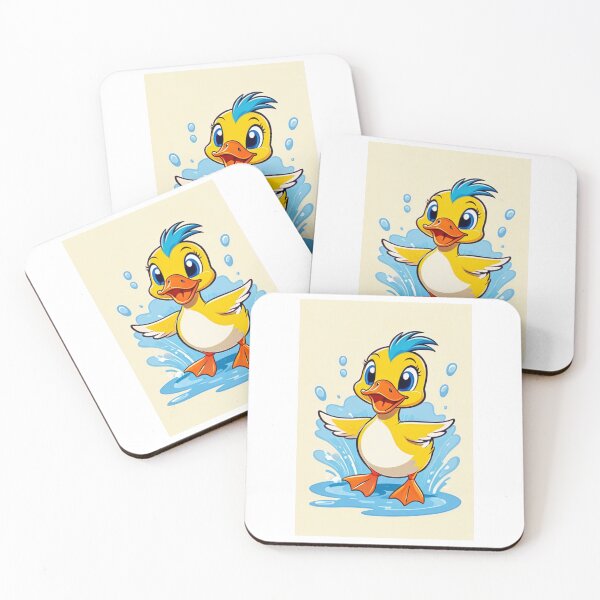 Item preview, Illustration - Cartoon Duckling, Childish and Dynamic Style designed and sold by AnimeShin.