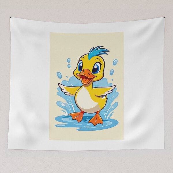 Item preview, Illustration - Cartoon Duckling, Childish and Dynamic Style designed and sold by AnimeShin.
