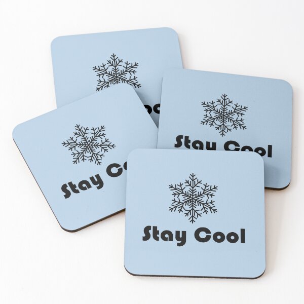 Item preview, Stay Cool (black) designed and sold by QukiDesign.