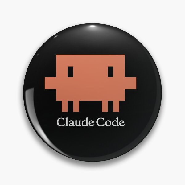 Item preview, Claude Code Pixel Robot Logo | Retro AI Developer Programming Design designed and sold by UI Expert.