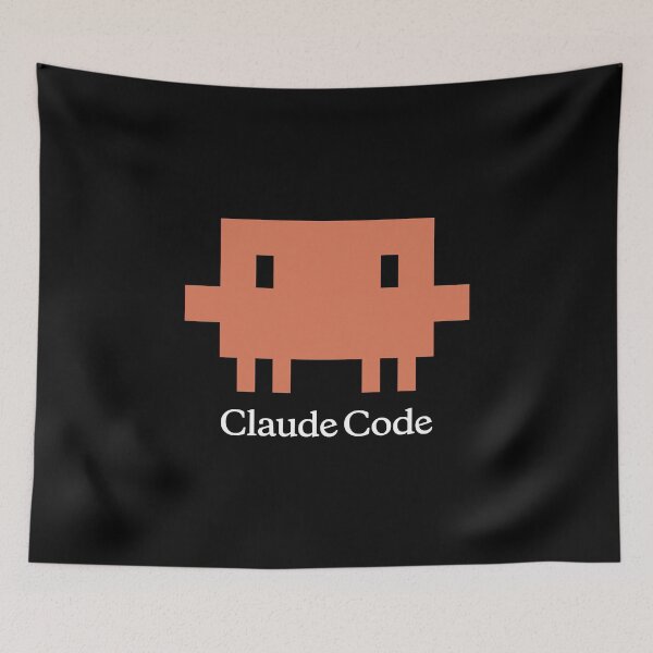 Item preview, Claude Code Pixel Robot Logo | Retro AI Developer Programming Design designed and sold by UI Expert.