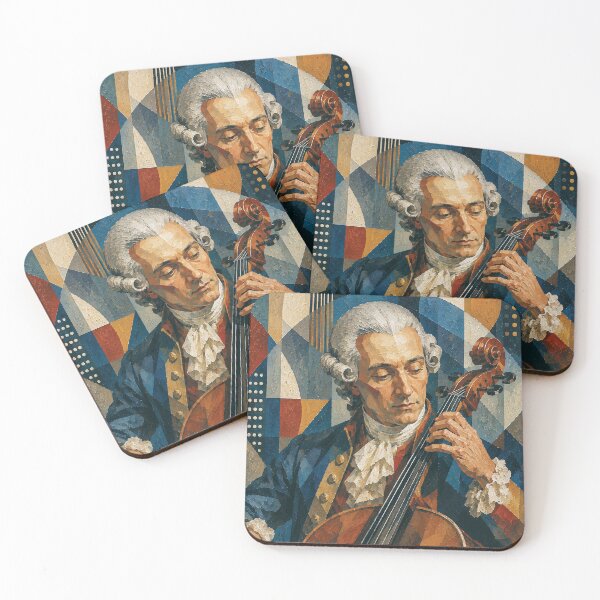 Item preview, Luigi Boccherini, Italian cellist and composer painting. designed and sold by GalleryKauffeld.