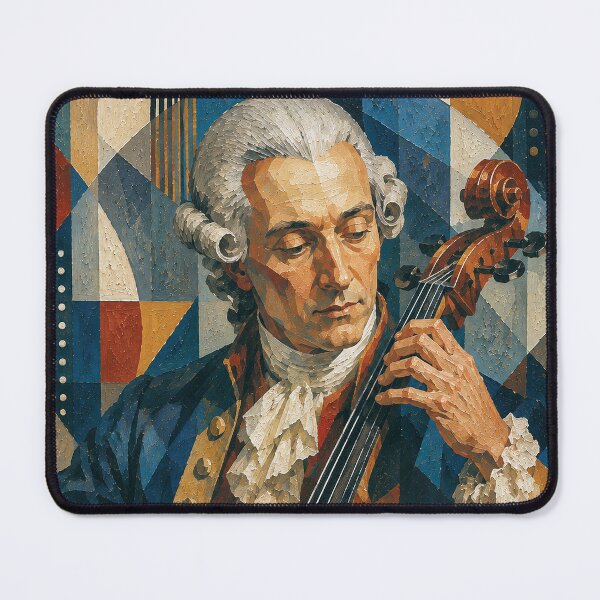 Item preview, Luigi Boccherini, Italian cellist and composer painting. designed and sold by GalleryKauffeld.