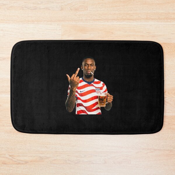 Item preview, USA World Cup-Folarin Balogun Smoking & Middle Finger Funny designed and sold by chibichibii.
