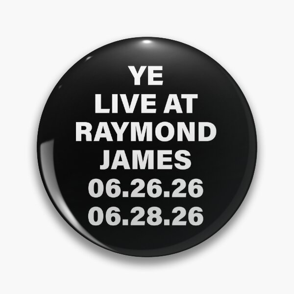 Artikelvorschau, Ye Live at Raymond James 06 26 26 06 28 26 Concert Tour entworfen und verkauft von chibichibii.