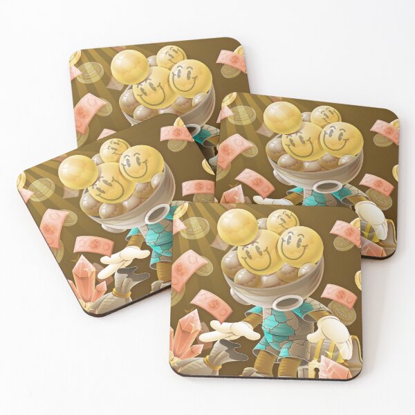 Item preview, 3D Pop Cartoon Rich Character Surrounded Wealth designed and sold by Lexkon Liu's art.