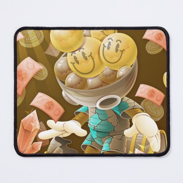 Item preview, 3D Pop Cartoon Rich Character Surrounded Wealth designed and sold by Lexkon Liu's art.