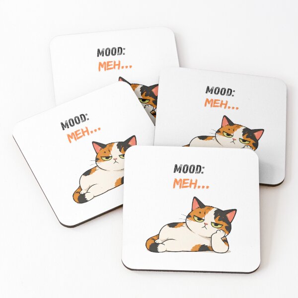 Item preview, Grumpy Calico Cat - Mood: Meh... designed and sold by Lunexa-Lab.