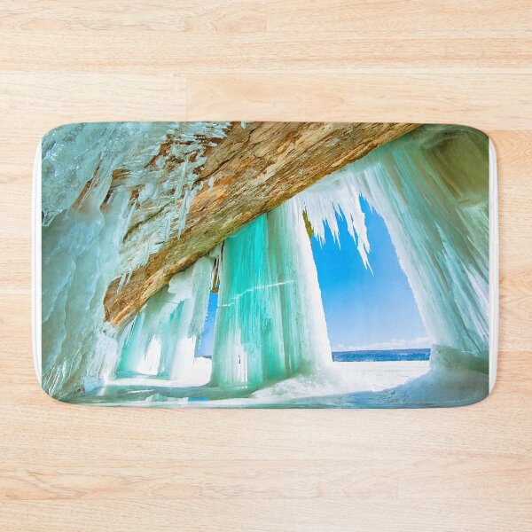 Item preview, Inside View of Grand Island Ice Curtains Michigan  designed and sold by Monicasalma.