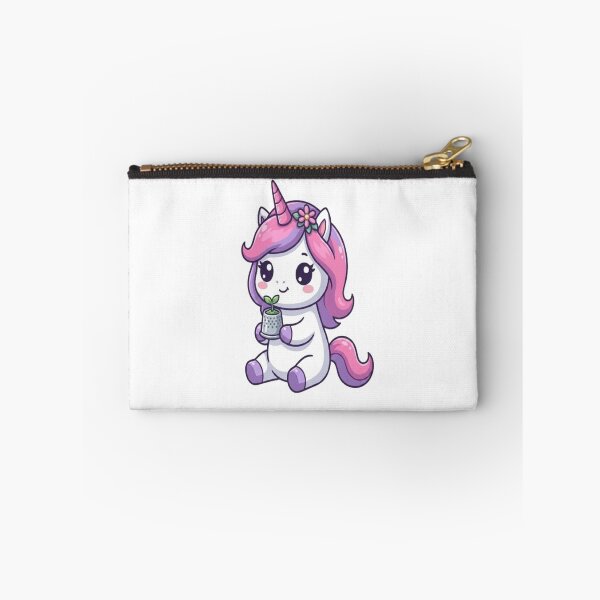 Item preview, Cute Unicorn Gardening Holding Sprout designed and sold by Ella_Sketch.