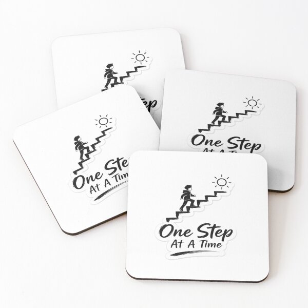 Item preview, One Step At A Time Sticker designed and sold by Genzfirevibes.