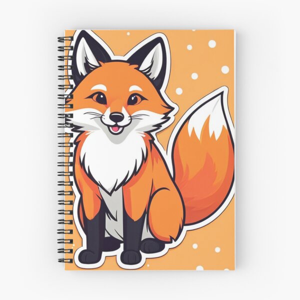 Item preview, Illustration - Cartoon Red Fox, Childlike and Decorative Design designed and sold by AnimeShin.