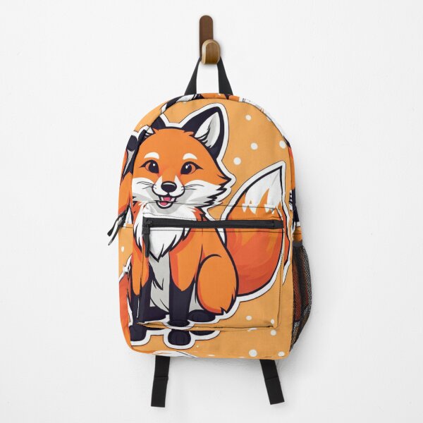 Item preview, Illustration - Cartoon Red Fox, Childlike and Decorative Design designed and sold by AnimeShin.