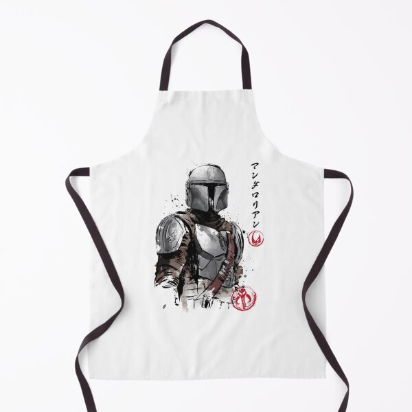 Item preview, Mandalorian Gritty Watercolor Armor Portrait designed and sold by baelayer.
