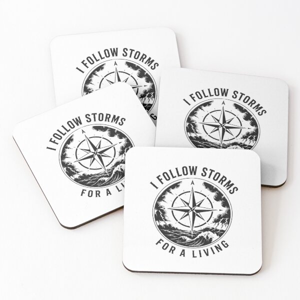 Item preview, I Follow Storms For A Living Gift Idea For Amber Hunters And Storm Chasers designed and sold by Glitch-Cult.
