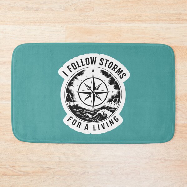 Item preview, I Follow Storms For A Living Gift Idea For Amber Hunters And Storm Chasers designed and sold by Glitch-Cult.