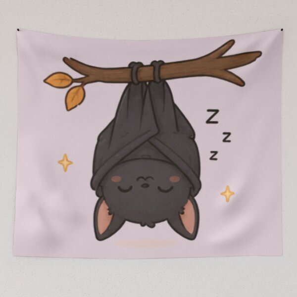 Item preview, Cute Sleepy Halloween Bat designed and sold by MellowMunchkins.