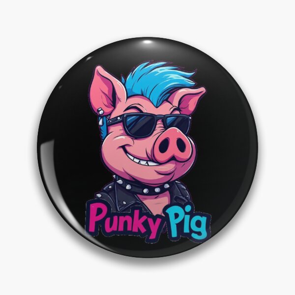 Item preview, Punky Pig designed and sold by halibutgoatramb.