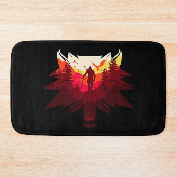 Item preview, Fantasy Wolf Crest Warrior | Minimalist Dark Fantasy Graphic designed and sold by PosterFuel.