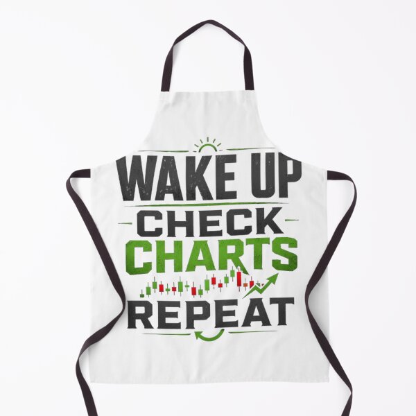Item preview, Wake Up Check Charts Repeat | Forex Trader Motivation T-Shirt designed and sold by PipForgeStudio .