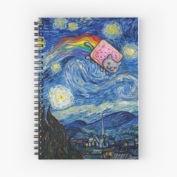 Aperçu de l'œuvre Nyan Cat : L'aventure au clair de lune sous les étoiles créée et vendue par N0WUC1.