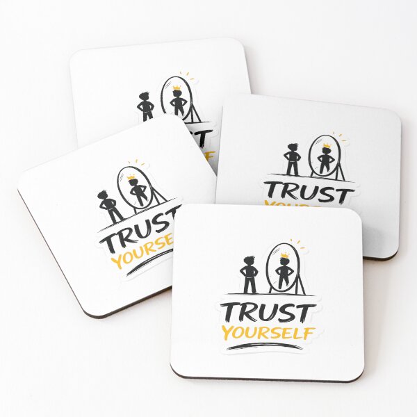 Item preview, Trust Yourself Sticker designed and sold by Genzfirevibes.