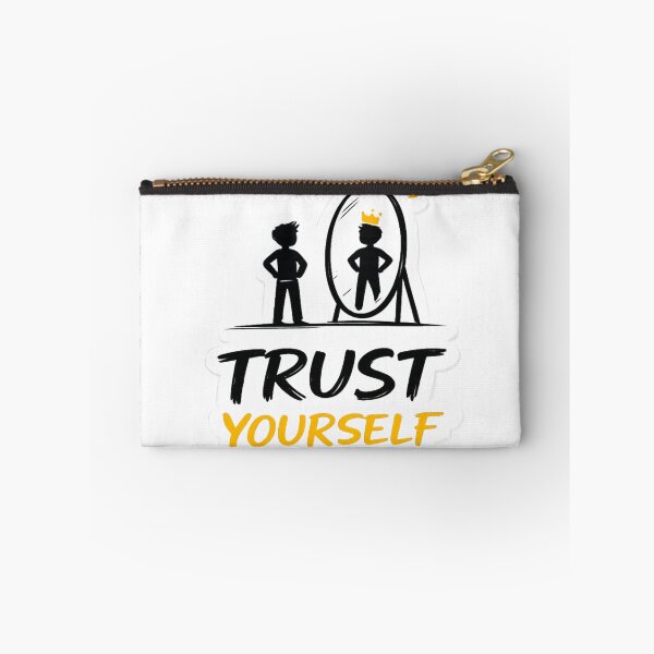 Item preview, Trust Yourself Sticker designed and sold by Genzfirevibes.